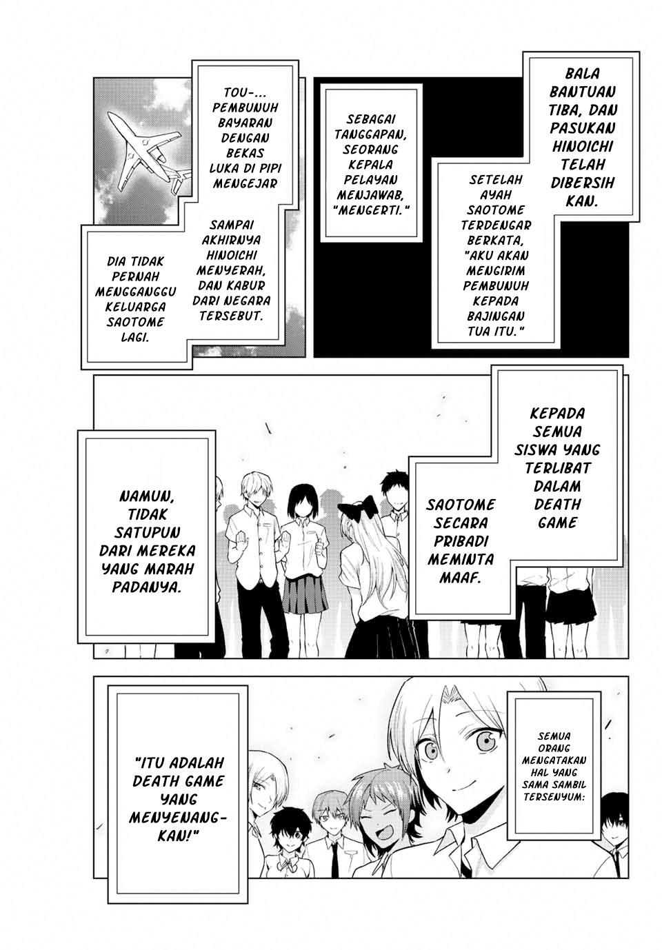 The Death Game Is All That Saotome-san Has Left Chapter 36 End